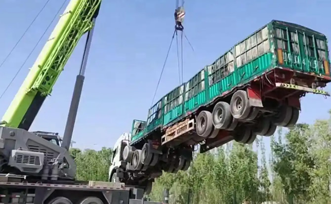 嵊泗道路脱困救援案例